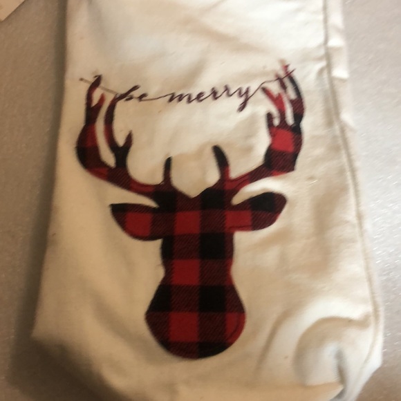 Be merry plaid bottle bag - Picture 3 of 13